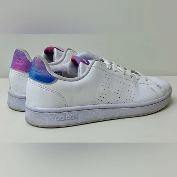 adidas gazelle silver green womens adidas Advantage Shoes Cloud White / Cloud White / Legend Ink  Heppo.com